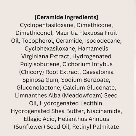 Ceramide Skin Barrier Repairing Facial Serum Capsules