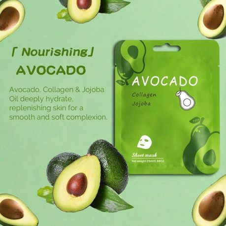 Botanical Essence Sheet Mask Set - 6 Hydrating & Nourishing Masks