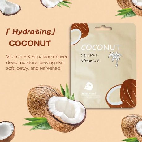 Botanical Essence Sheet Mask Set - 6 Hydrating & Nourishing Masks