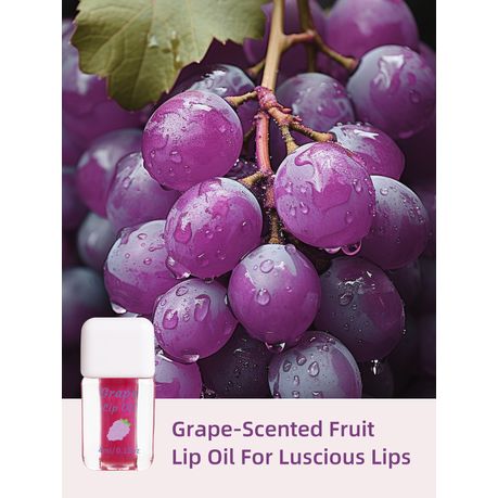 Grape Lip Oil Moisturising Lip Gloss 4ml