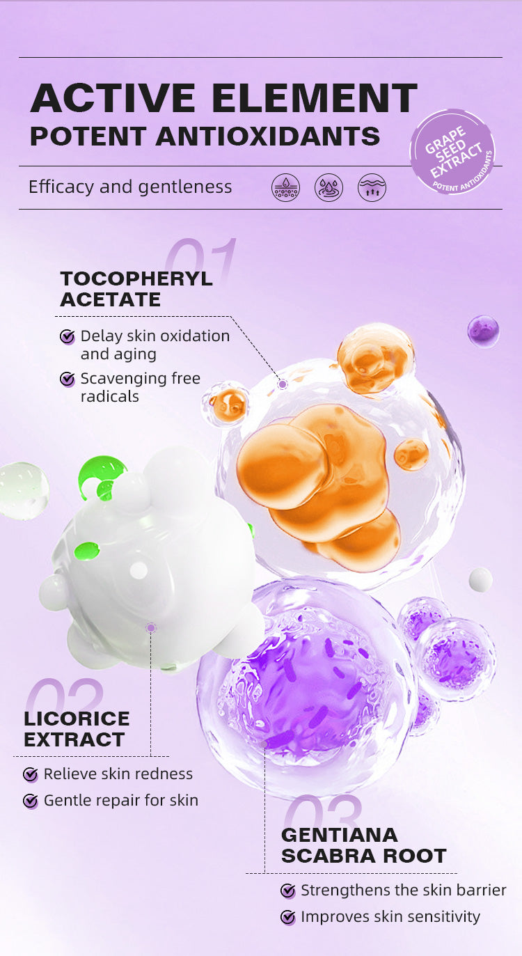 Mooyam Grape Seed Capsule Cream - Antioxidant Hydrating Moisturiser 50g