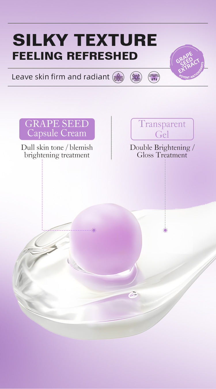 Mooyam Grape Seed Capsule Cream - Antioxidant Hydrating Moisturiser 50g
