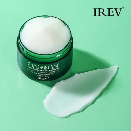 IREV Madagascar Centella Sleeping Pack Face Cream - Overnight Moisture Care