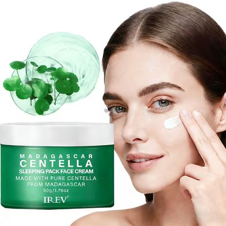 IREV Madagascar Centella Sleeping Pack Face Cream - Overnight Moisture Care