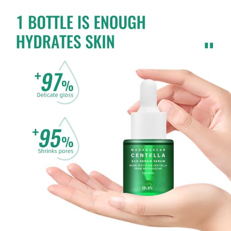 IREV Madagascar Centella Sun Repair Serum - Lightweight Daily Serum