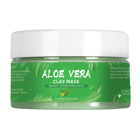 Kimsly Aloe Vera Clay Mask - Hydrating & Soothing Face Mask (100g)