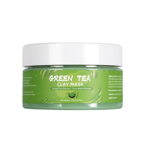 Kimsly Green Tea Clay Mask - Deep Cleansing & Oil Control Face Mask (100g)