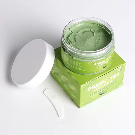 Kimsly Green Tea Clay Mask - Deep Cleansing & Oil Control Face Mask (100g)