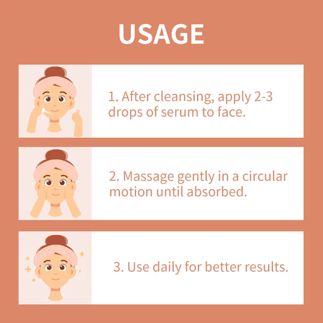 Kimsly Vitamin C, Vitamin E, Niacinamide & Hyaluronic Serum