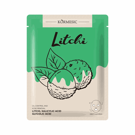 Kormesic Hydrating Centella Vitamin C Facial Mask Sheets (6 pack)