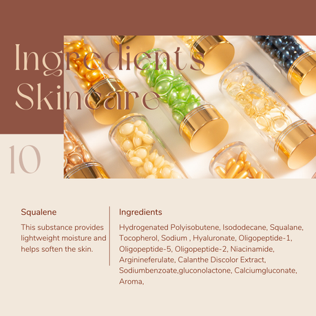 Squalane + Peptide Serum Capsules