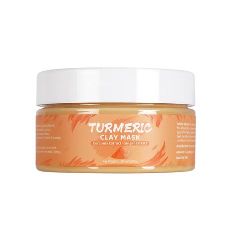 Turmeric Clay Mask - Clarifying & Skin Tone Care Face Mask (100g)