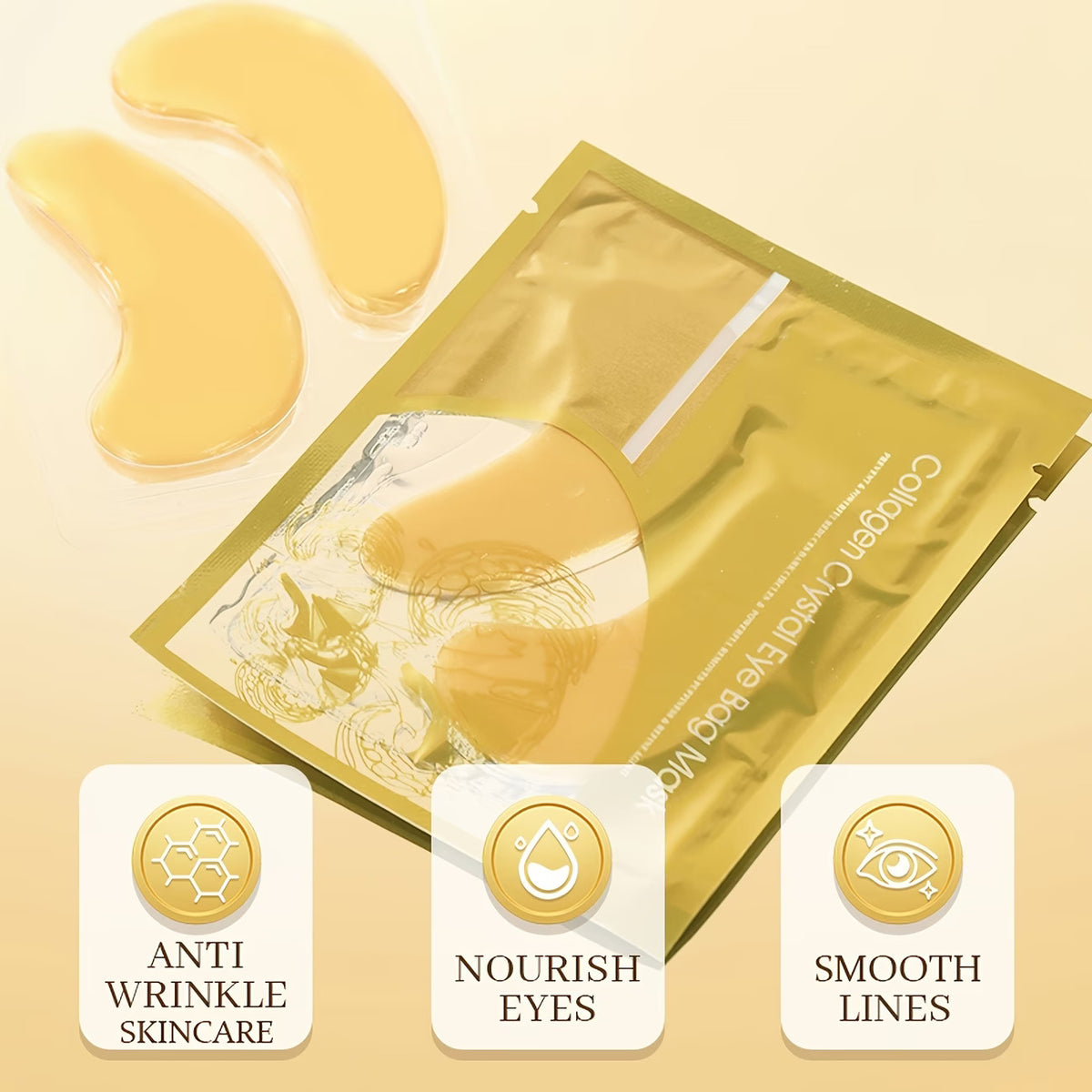 5 Pieces Collagen & Honey Eye Mask Set